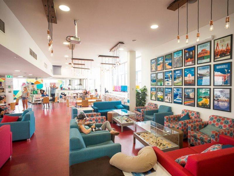 Yha Sydney Harbour Hostel Εξωτερικό φωτογραφία The common room at the International House