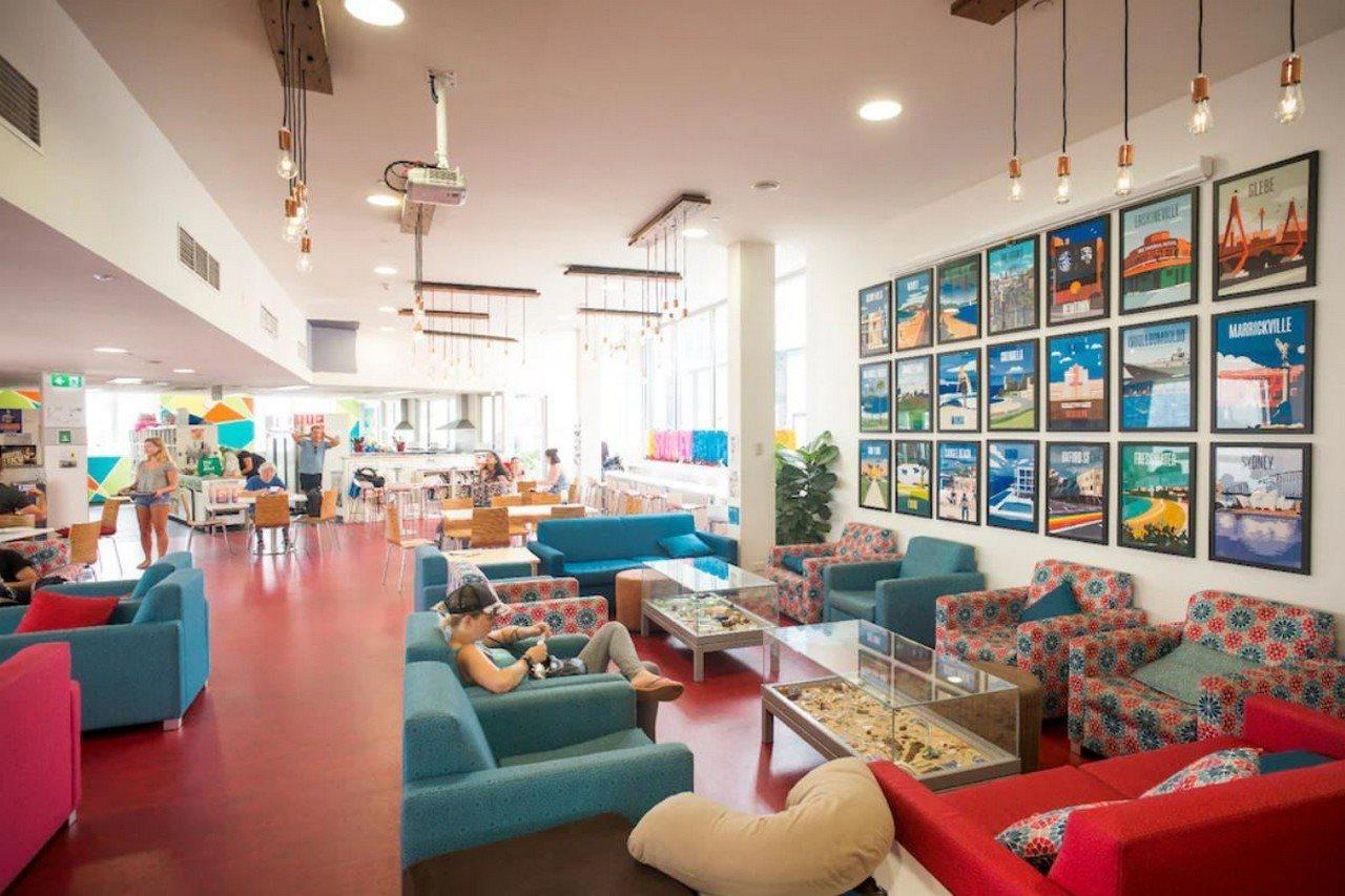Yha Sydney Harbour Hostel Εξωτερικό φωτογραφία The common room at the International House