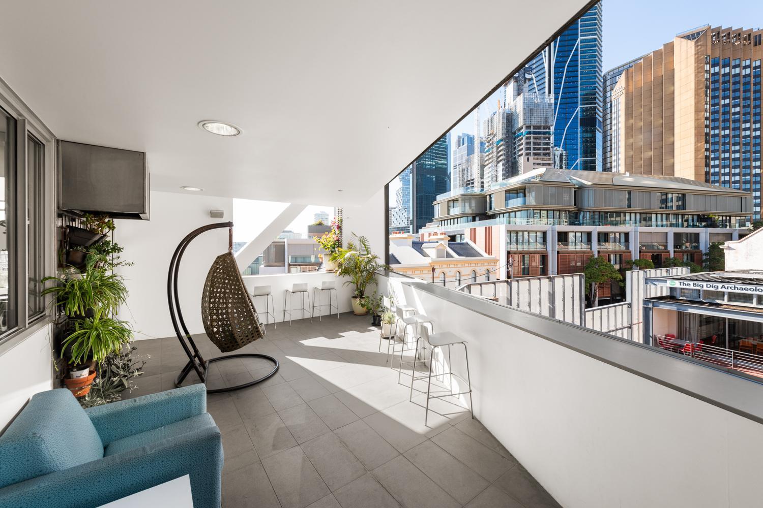 Yha Sydney Harbour Hostel Εξωτερικό φωτογραφία The rooftop terrace at the Emporium Hotel South Bank